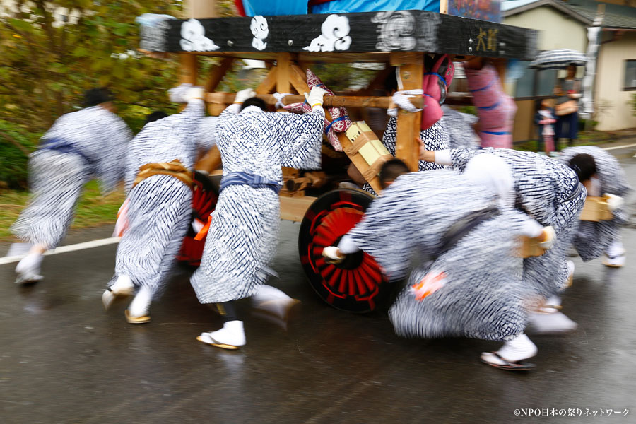 針道のあばれ山車3