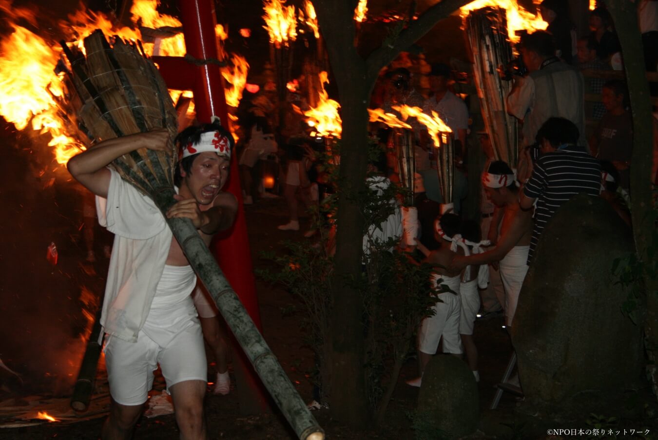 麓山の火祭り1