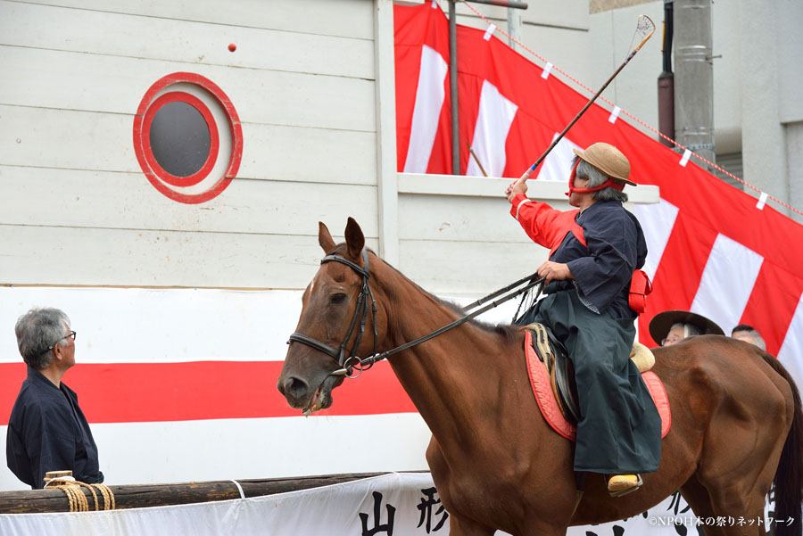 豊烈神社の打毬3