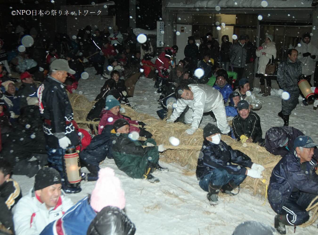 刈和野の大綱引き1