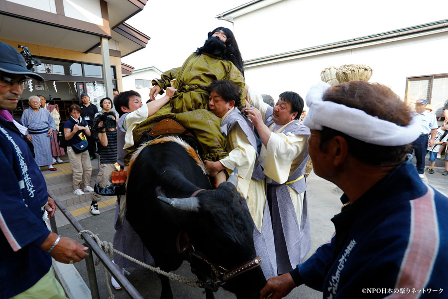 東湖八坂神社例大祭・統人行事2