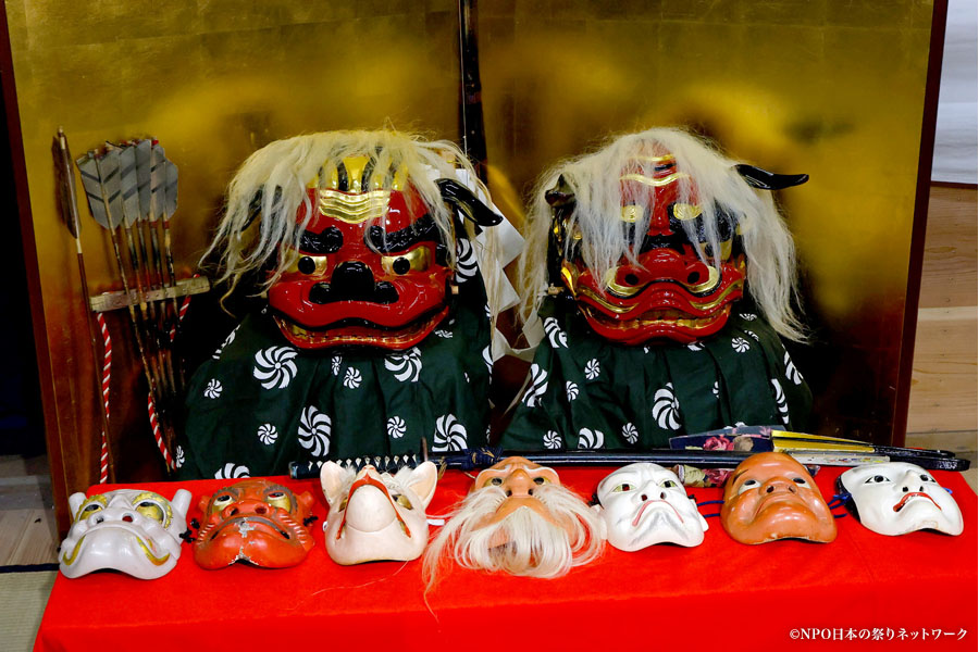 海南神社・面神楽5