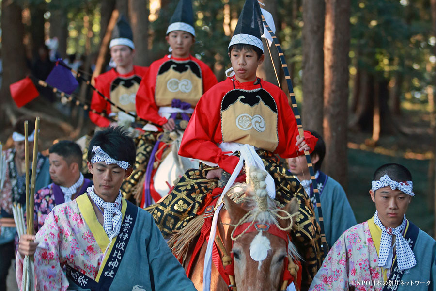 毛呂の流鏑馬祭1