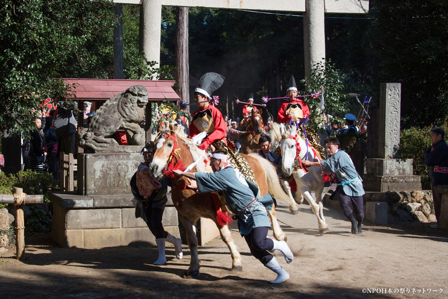 毛呂の流鏑馬祭2