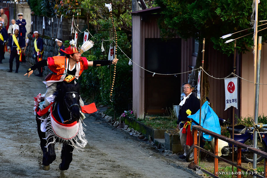 室生神社の流鏑馬1