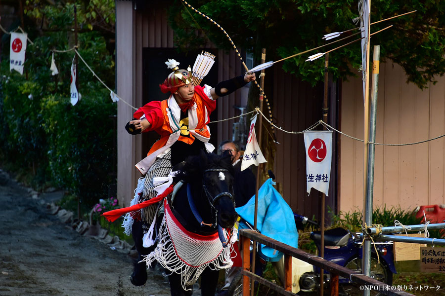 室生神社の流鏑馬3