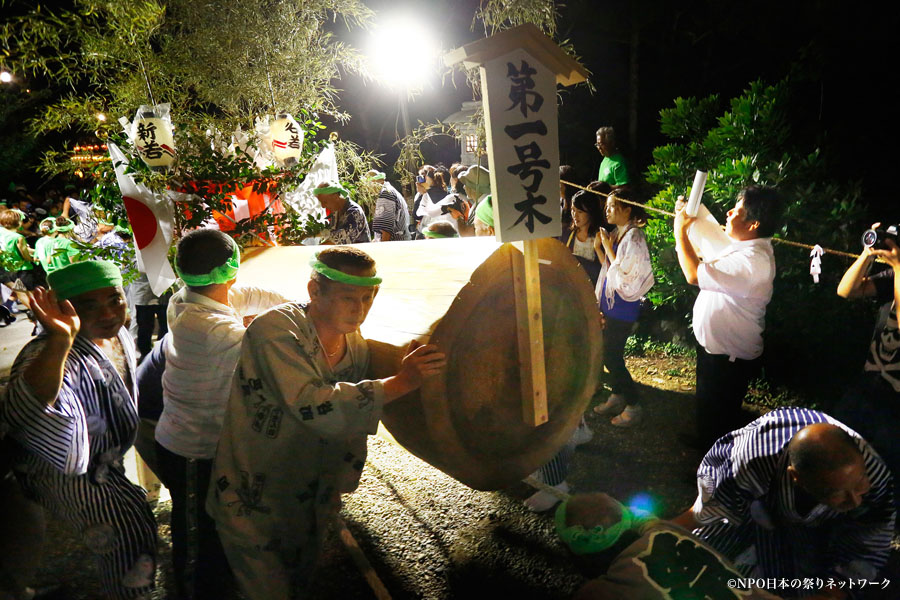 式年鳥居木曳祭1