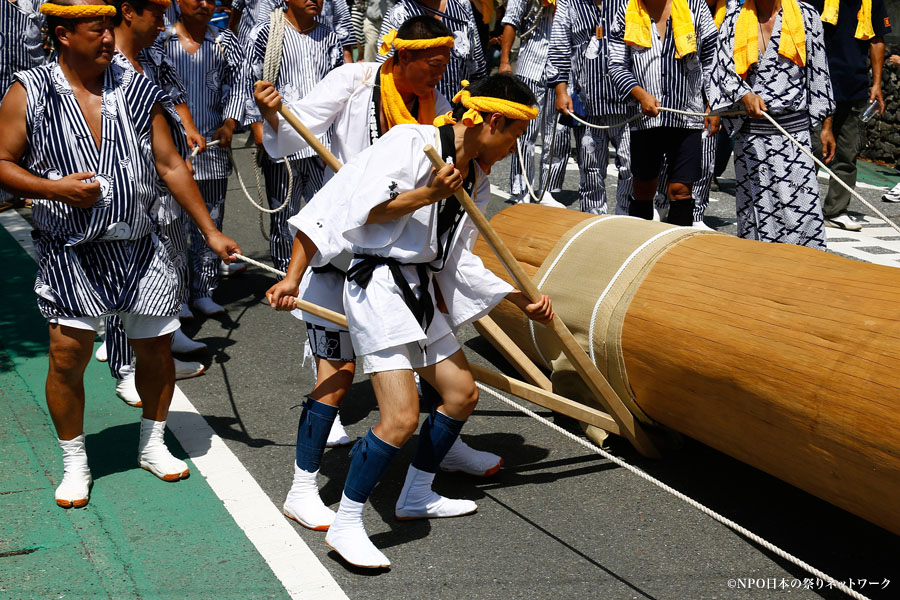 式年鳥居木曳祭2