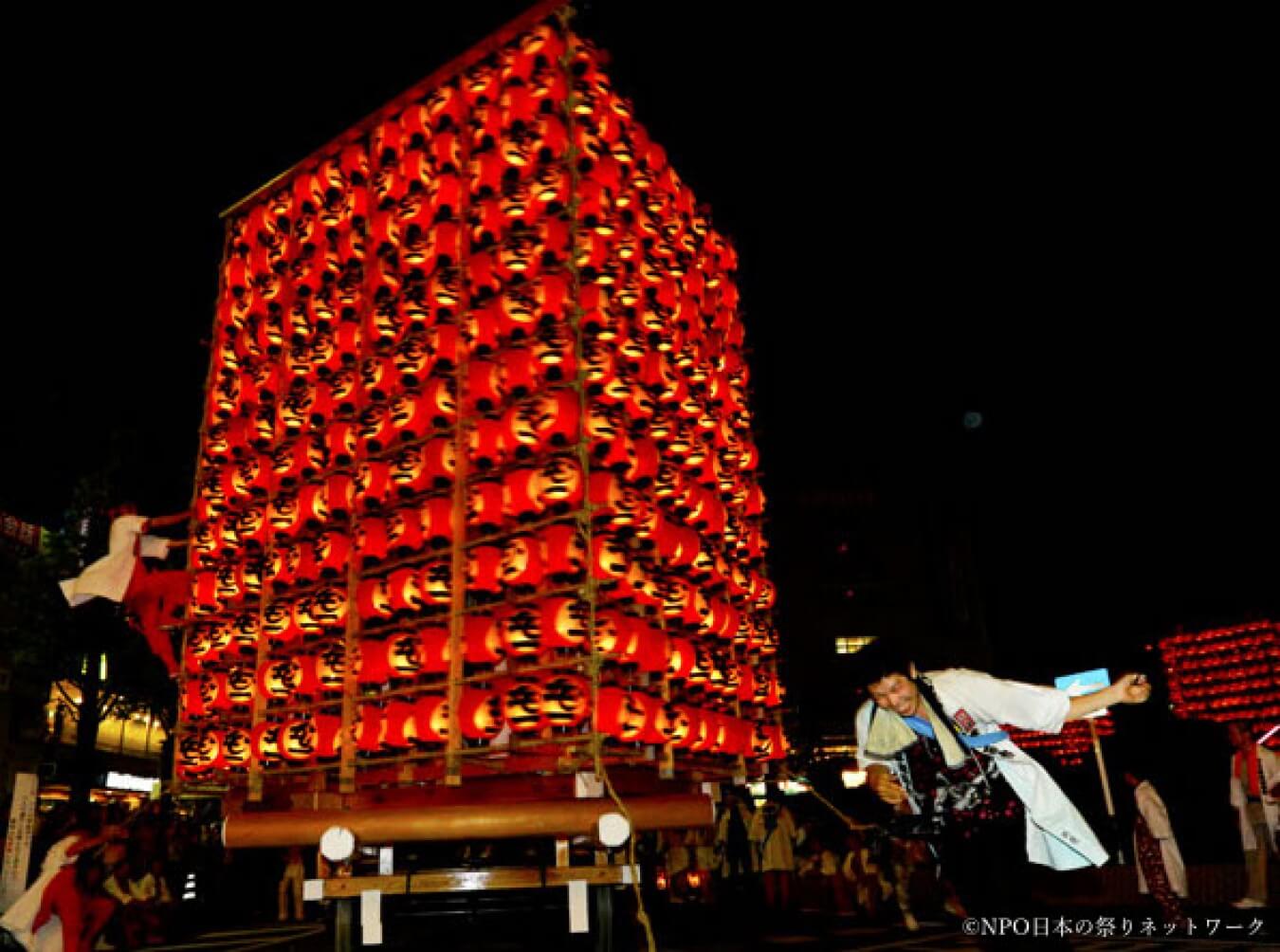 久喜提燈祭り「天王様」