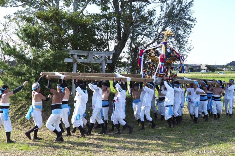 長者・中根十三社祭り1