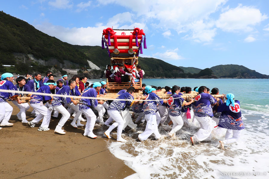 日和佐八幡神社秋季例大祭1