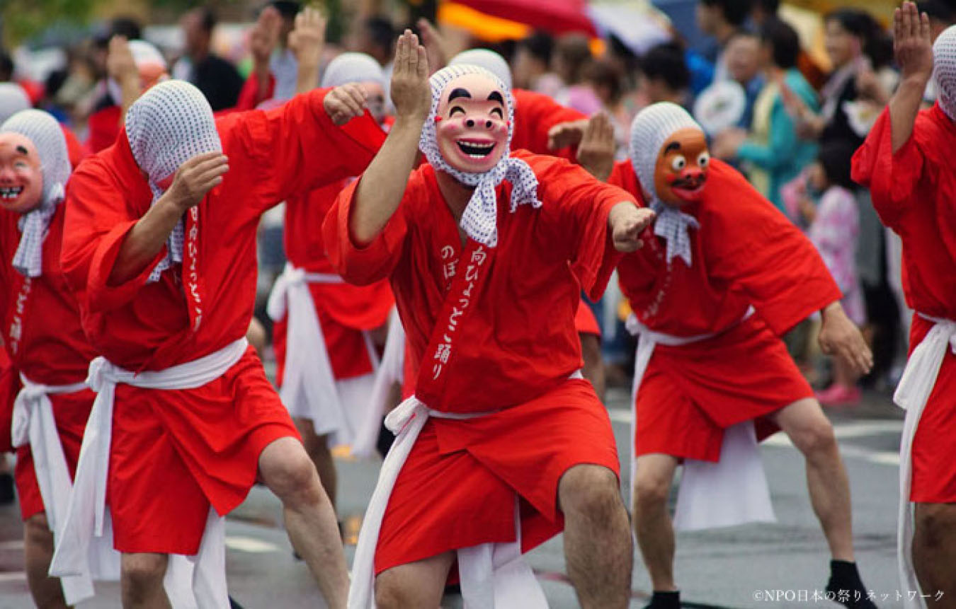 日向ひょっとこ夏祭り1