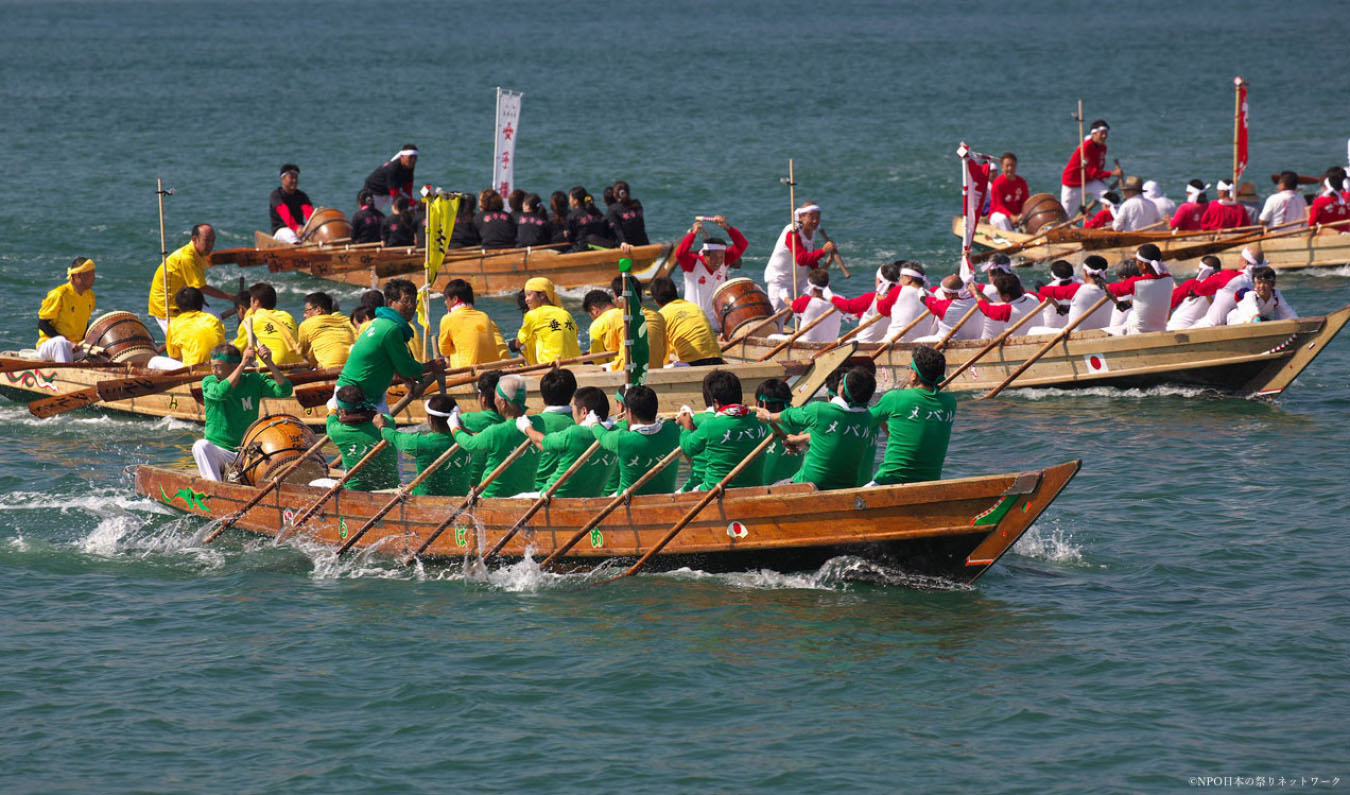 ひがしの住吉祭　櫂傳馬競漕4