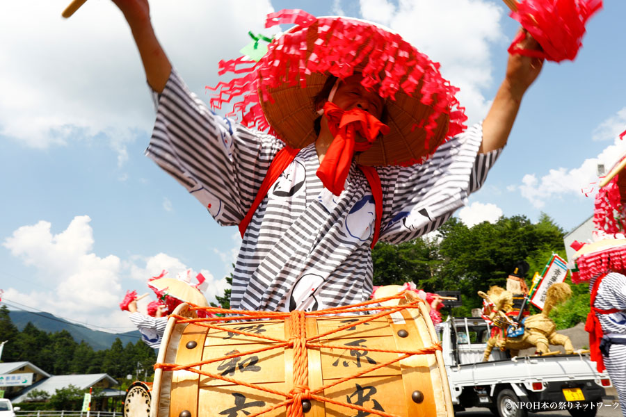 鹿子原の虫送り踊り4