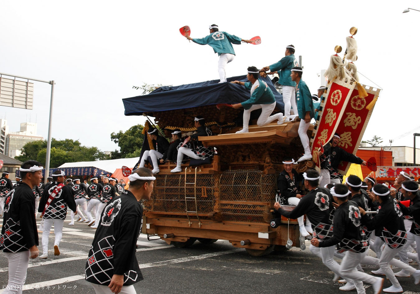 岸和田だんじり祭1