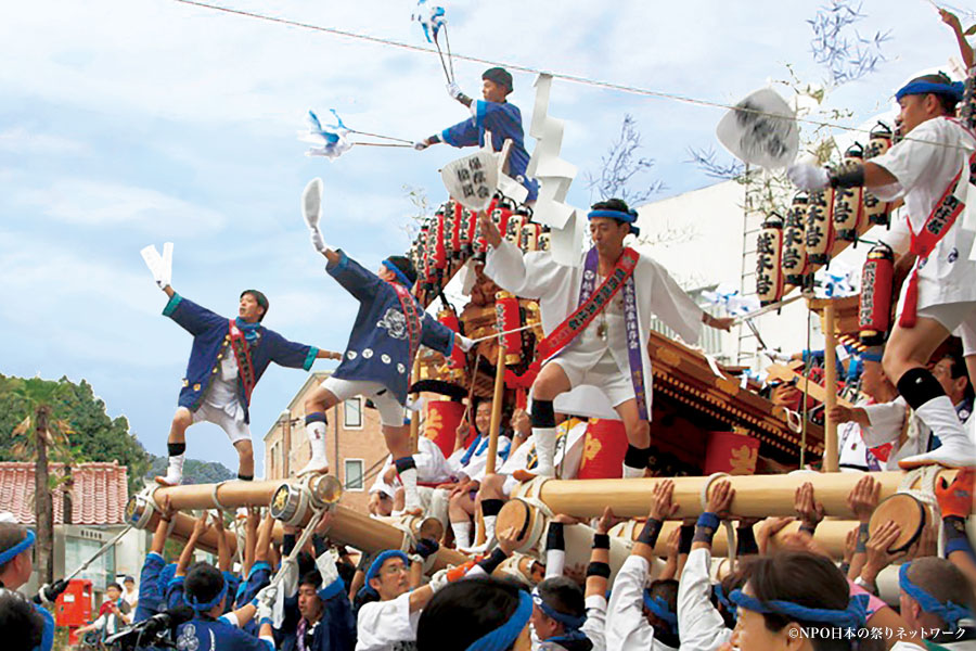 越木岩だんじり祭り