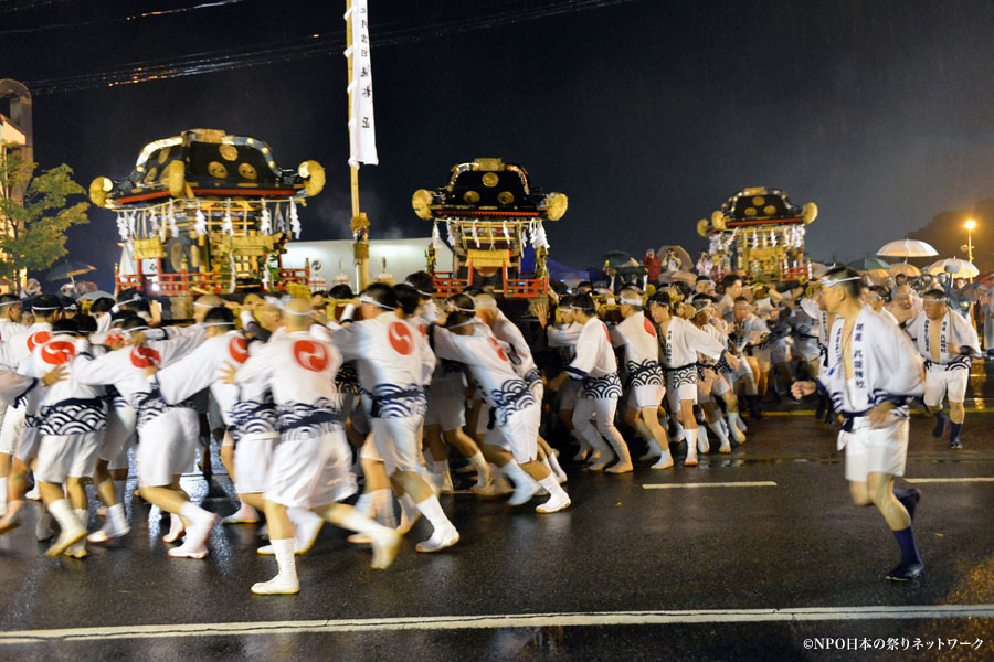 尾道祇園祭三体廻し