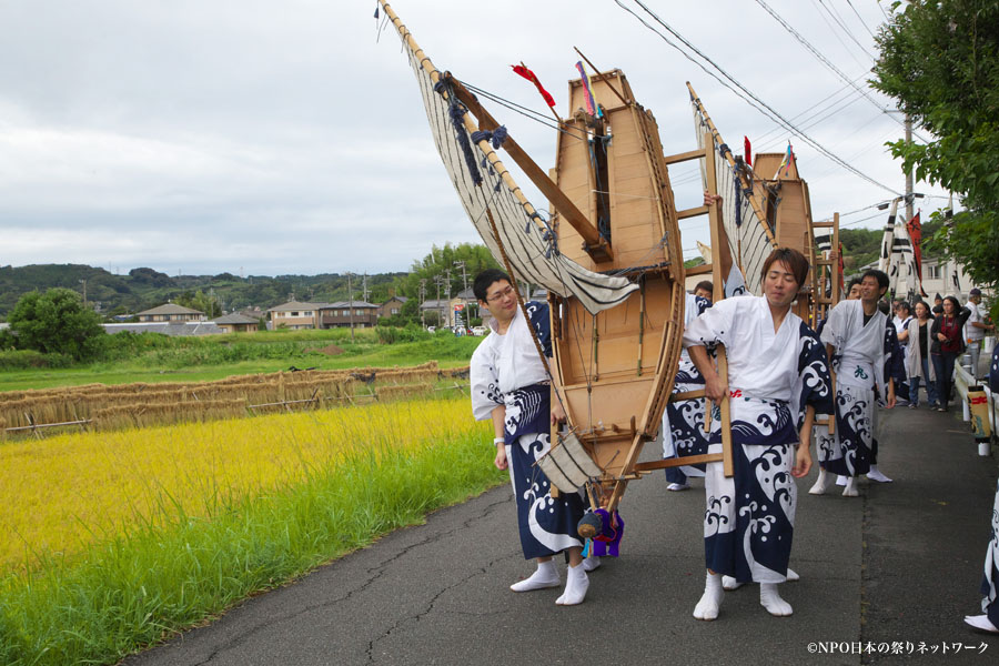 大江八幡神宮の御船祭1