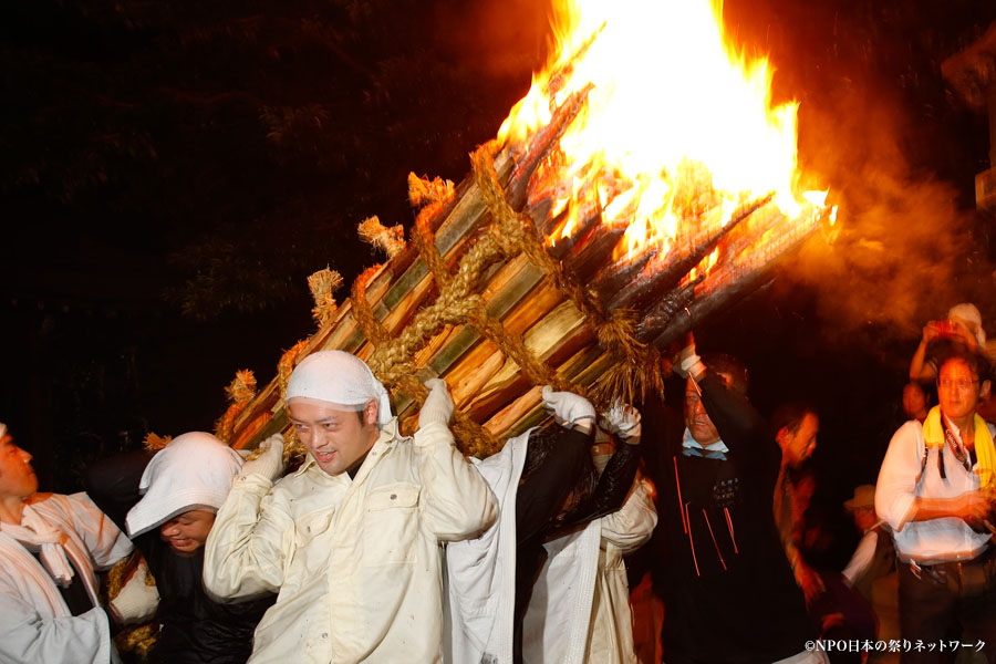 沼名前神社夏祭（お手火神事）5