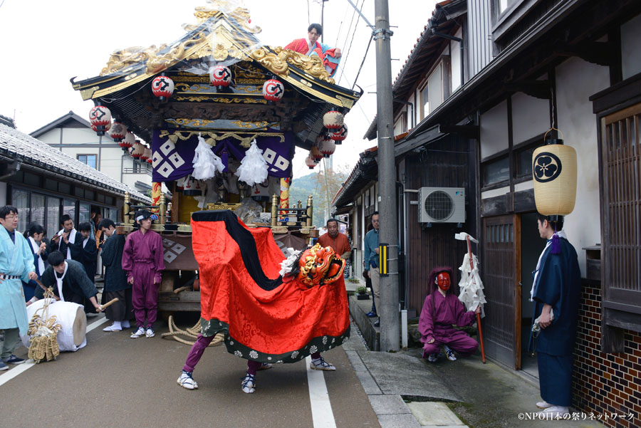 城山神社祭礼・鹿野祭り