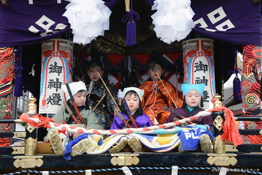 城山神社祭礼・鹿野祭り2