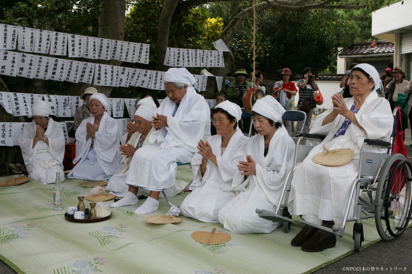 塩屋湾のうんがみ（海神）祭1