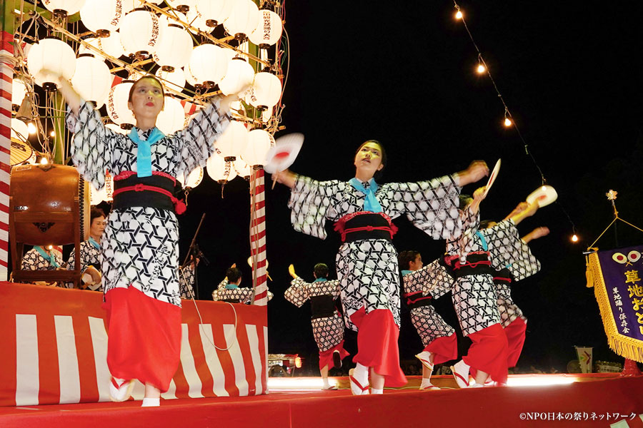 高田観光盆踊り大会（草地おどり）2