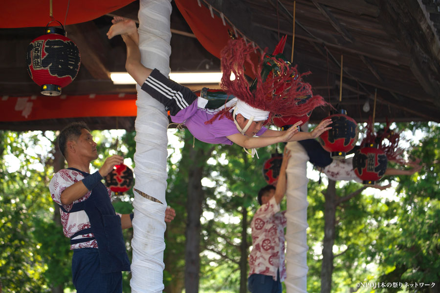 山名神社天王祭舞楽2