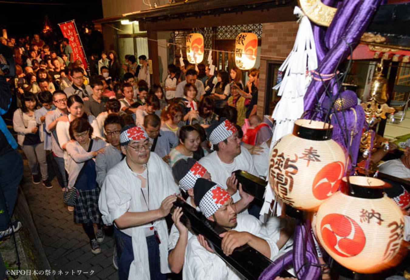 山中諏訪神社　安産祭り