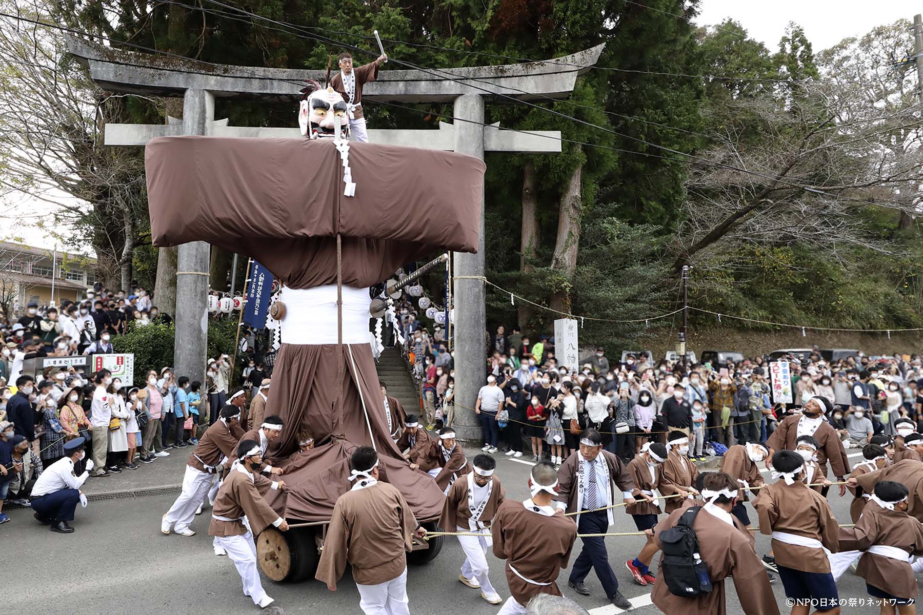 岩川八幡神社の弥五郎どん祭り