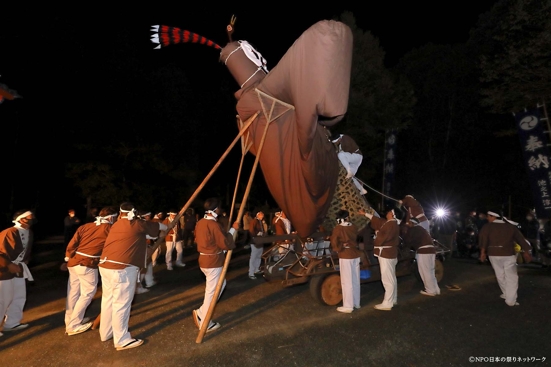 岩川八幡神社の弥五郎どん祭り4