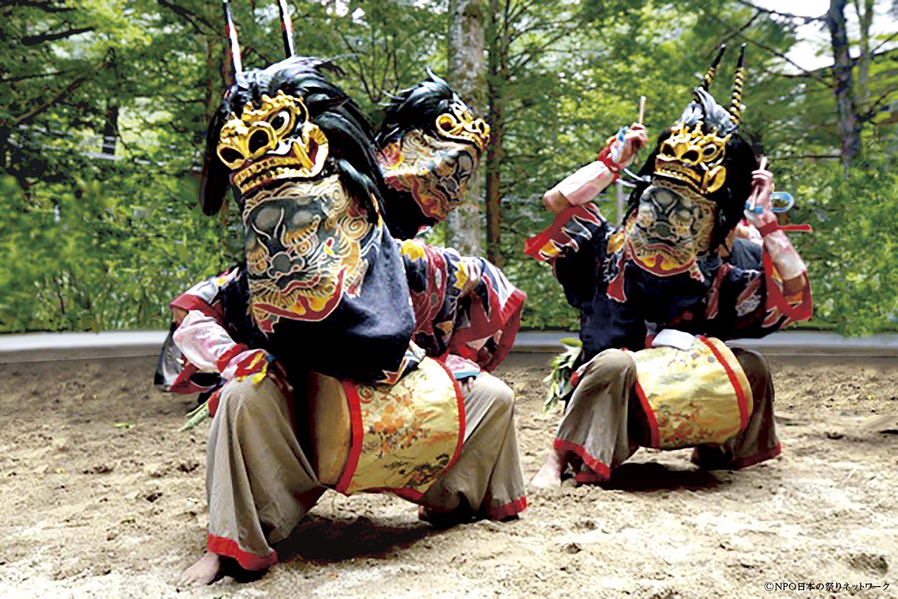 湯西川湯殿山神社祭礼