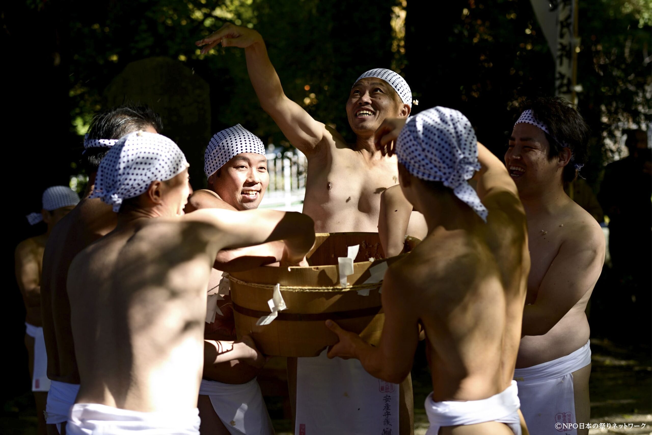 有氏神社の盤台祭り1