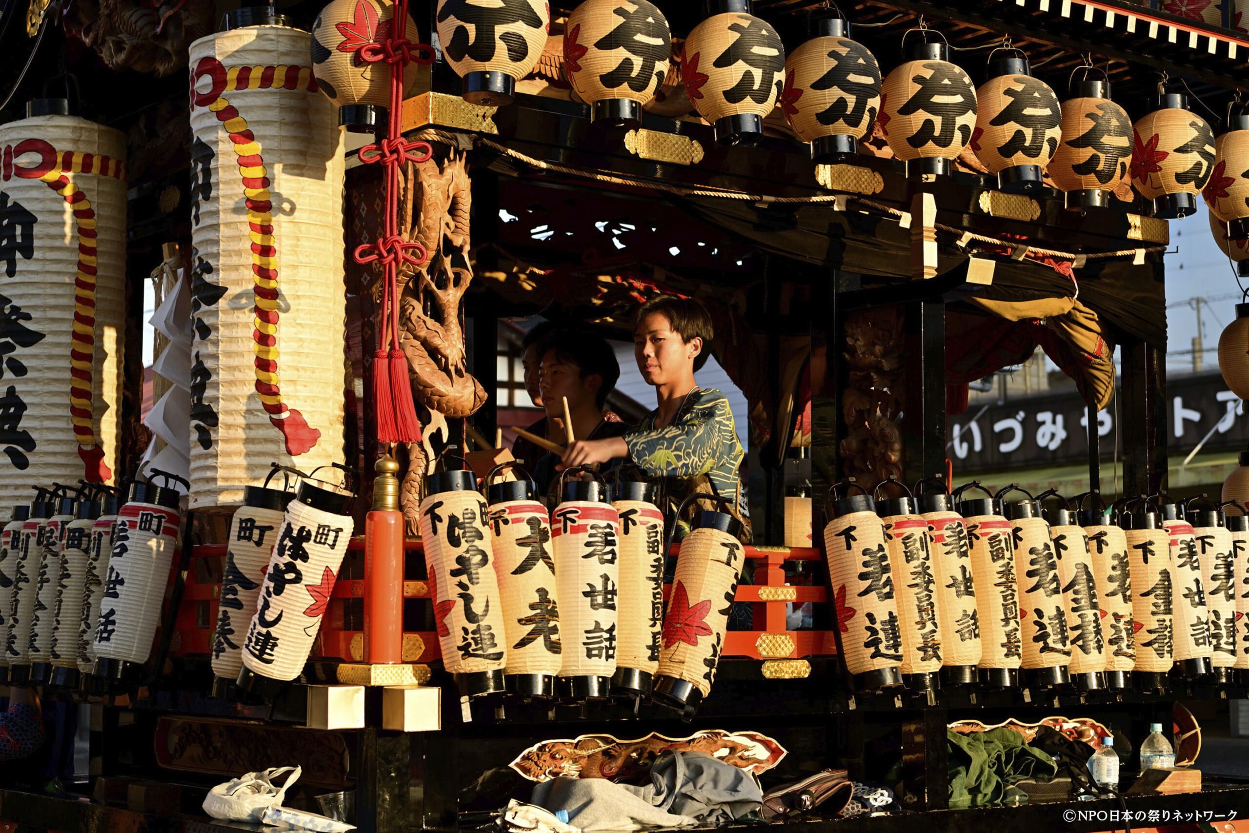 伊王野温泉神社の附け祭3