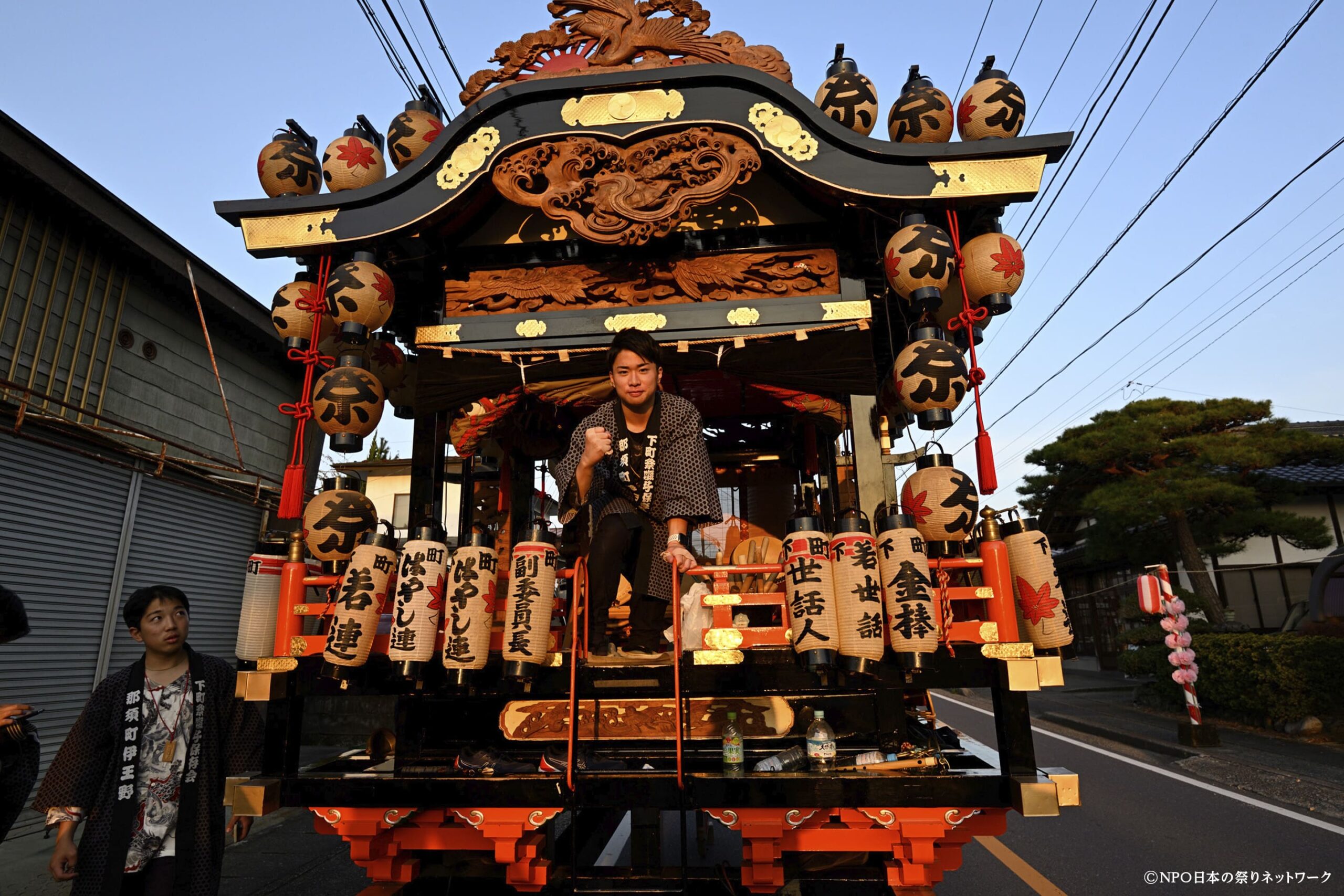 伊王野温泉神社の附け祭5