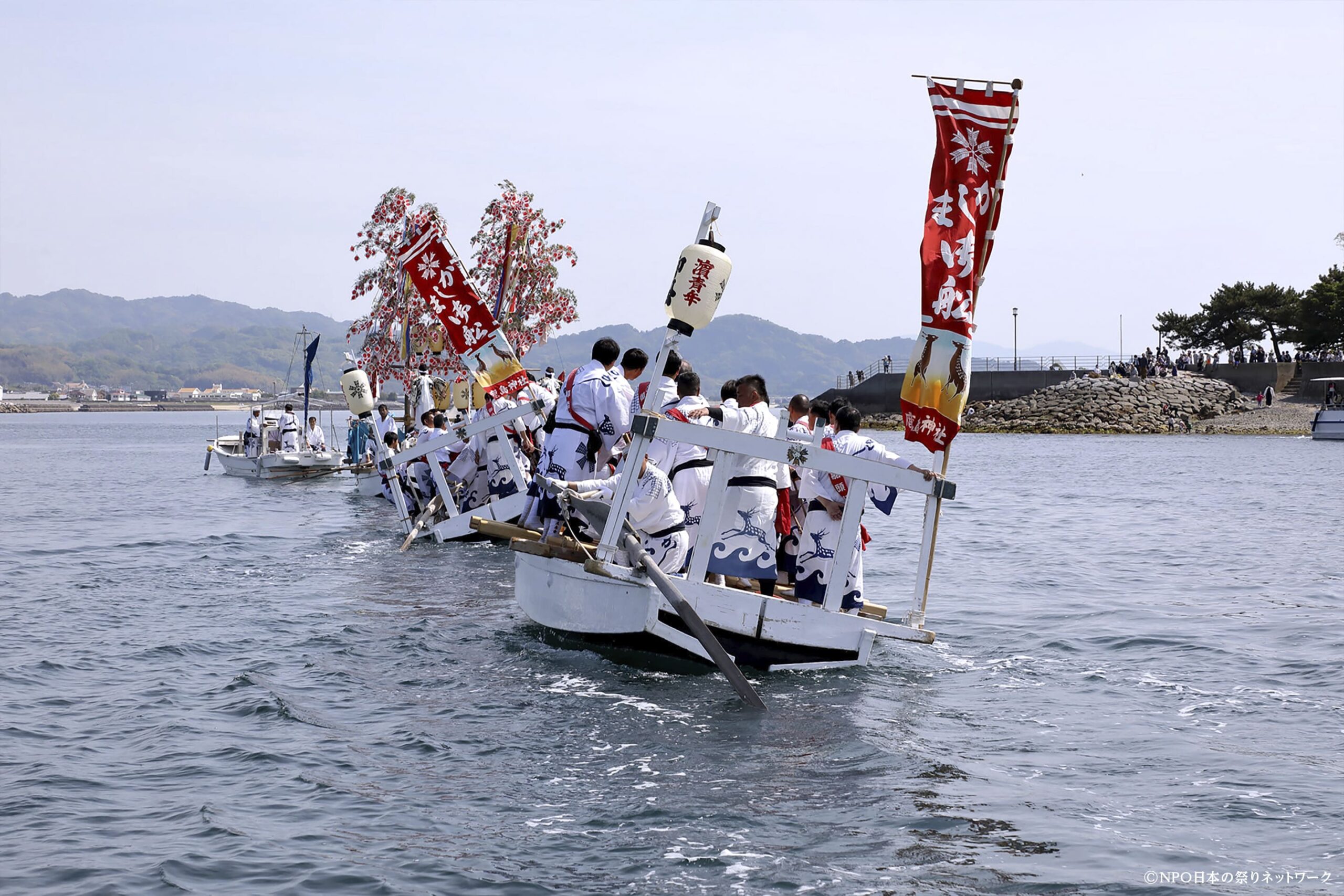 鹿島の櫂練り1