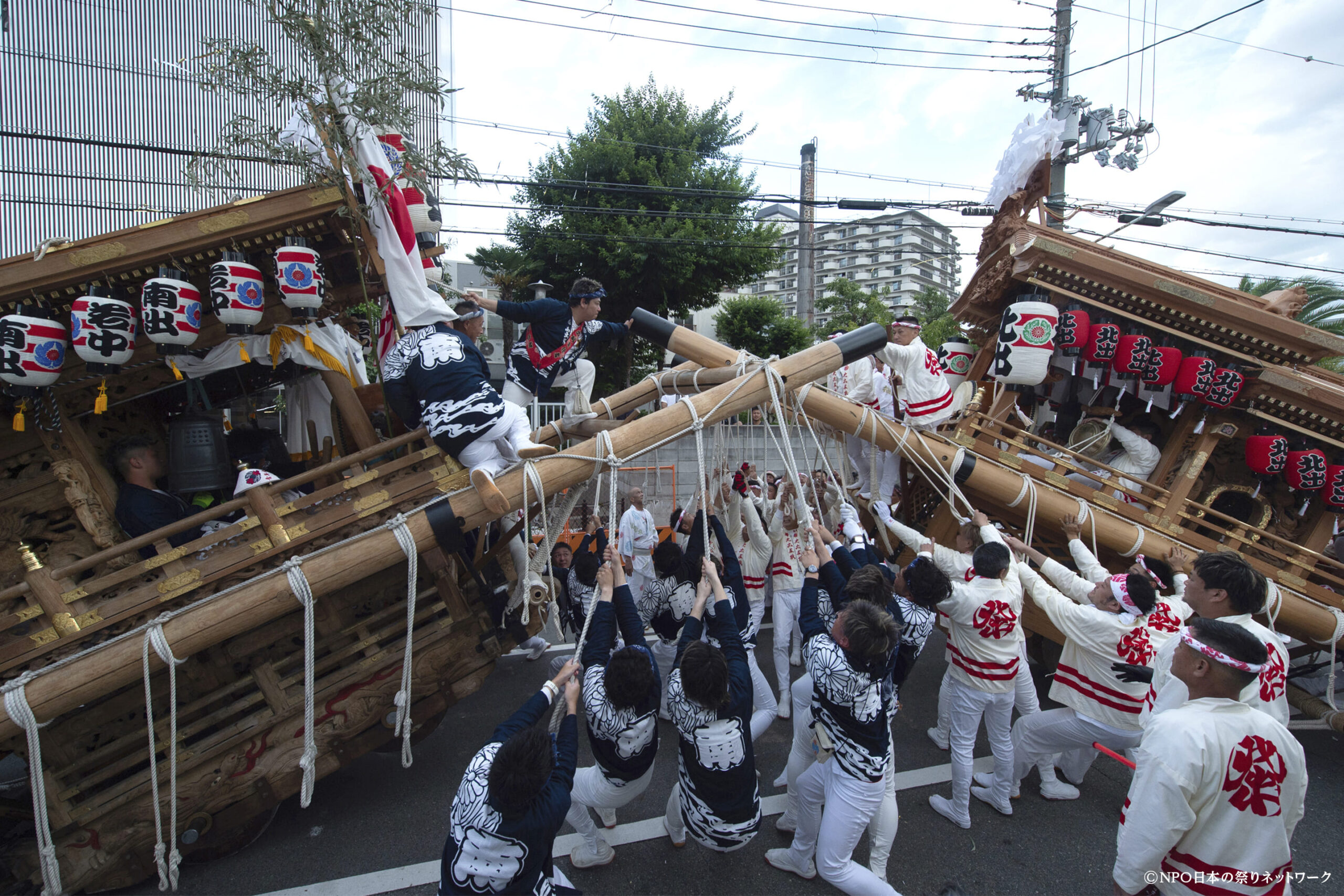 貴布禰神社だんじり祭り1