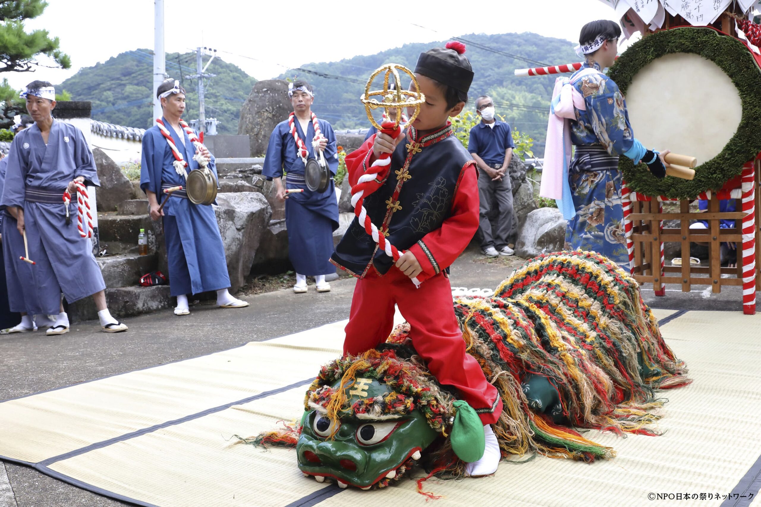 中尾くんち（中尾獅子浮立と唐子踊）6