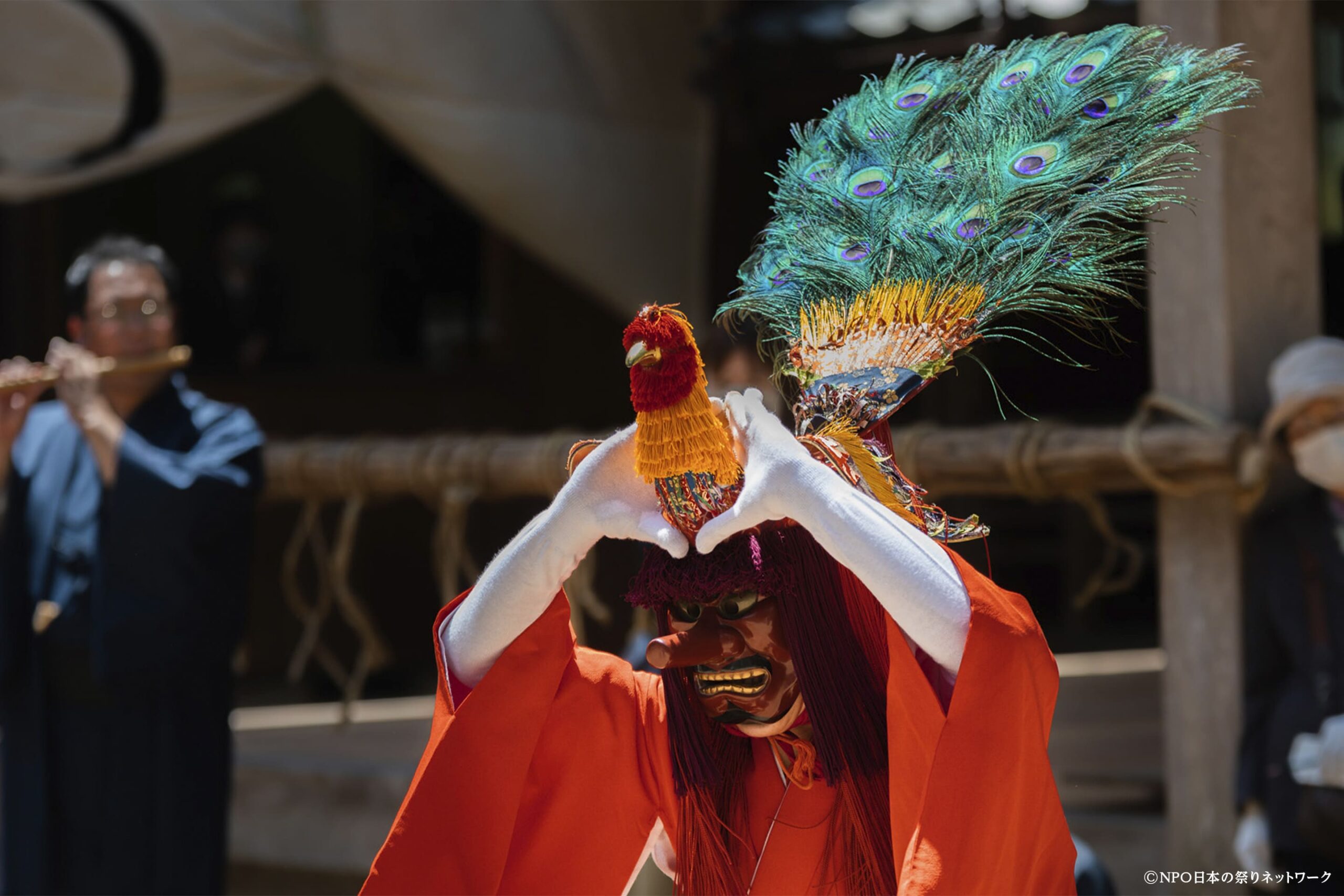 彌美神社例大祭 王の舞6