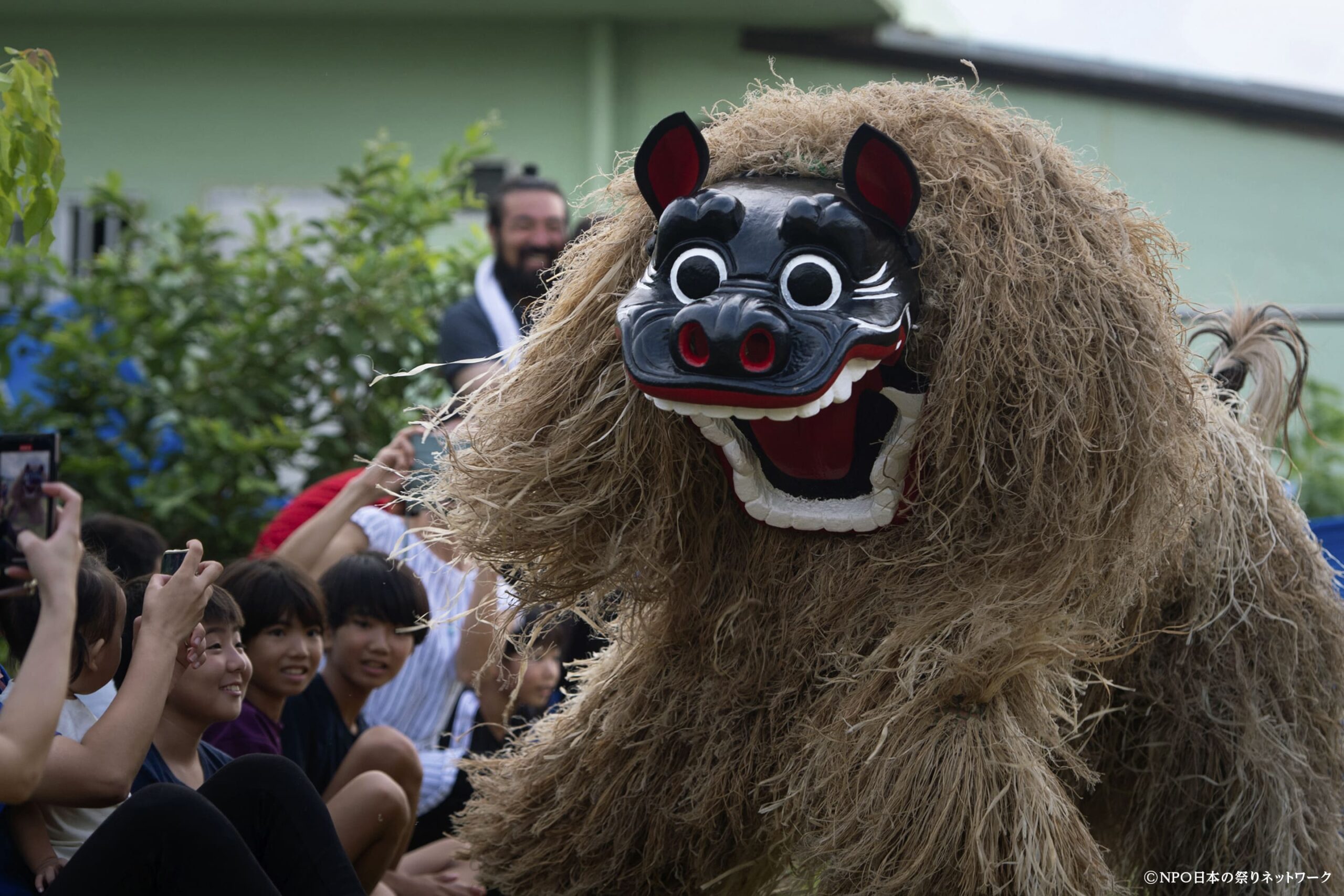 白保の獅子舞1