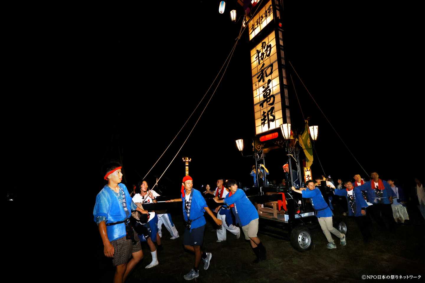 能登島向田の火祭7