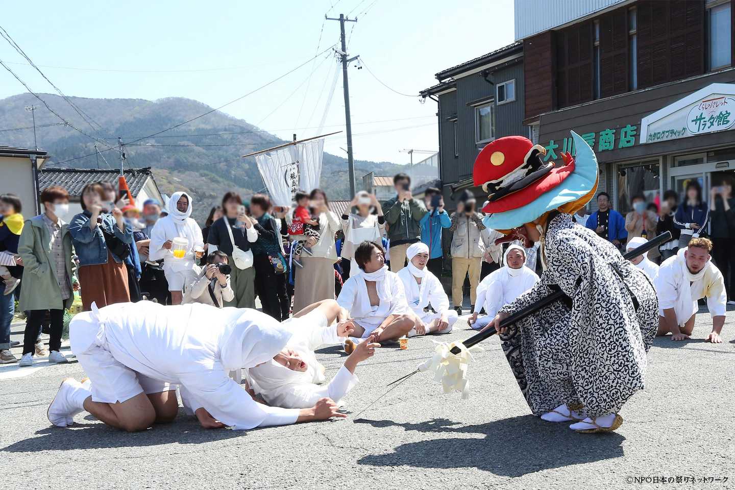 厳島神社祭典・鼠ヶ関神輿流し4