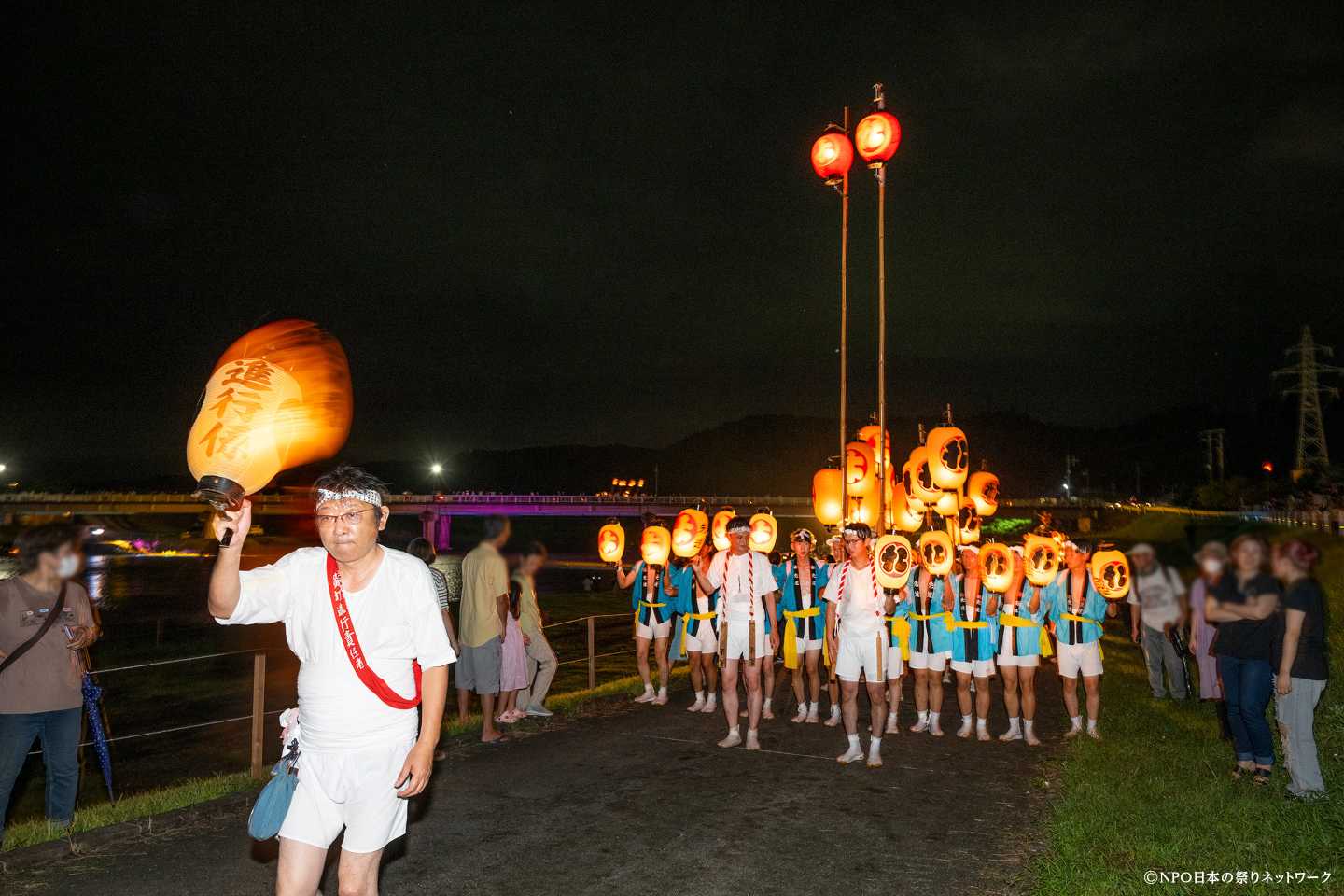 鹿嶋神社祭礼渡御祭　白河提灯まつり4