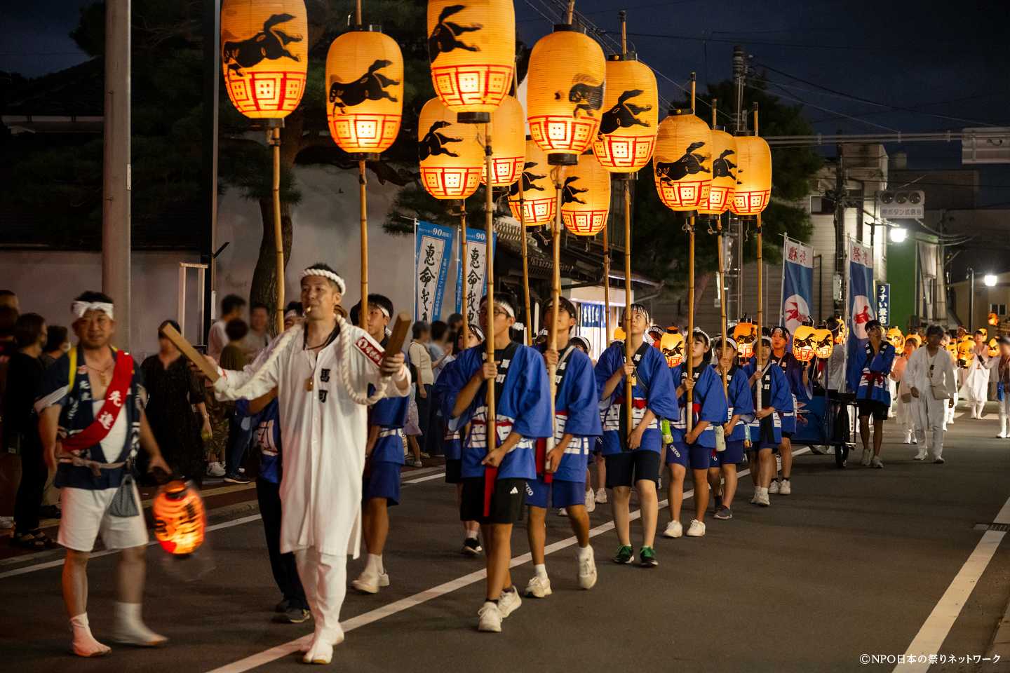 鹿嶋神社祭礼渡御祭　白河提灯まつり6
