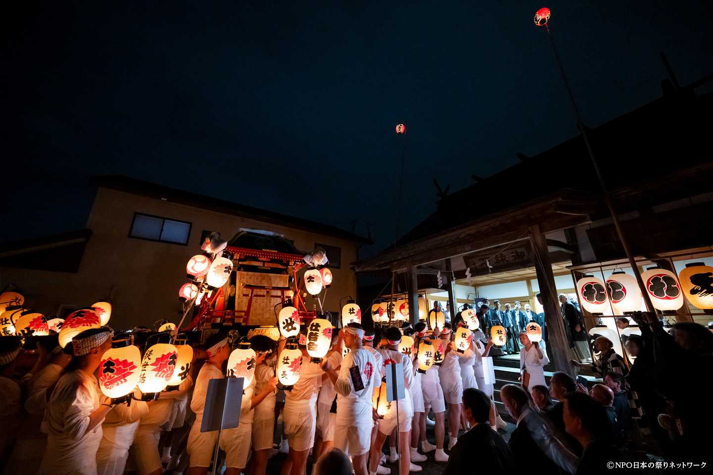鹿嶋神社祭礼渡御祭　白河提灯まつり9