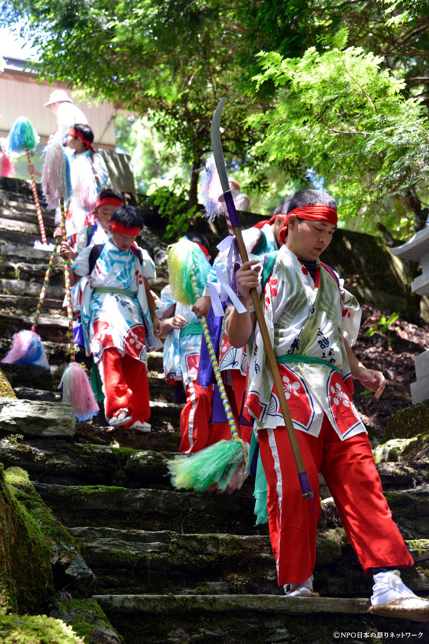 西祖谷の神代踊9